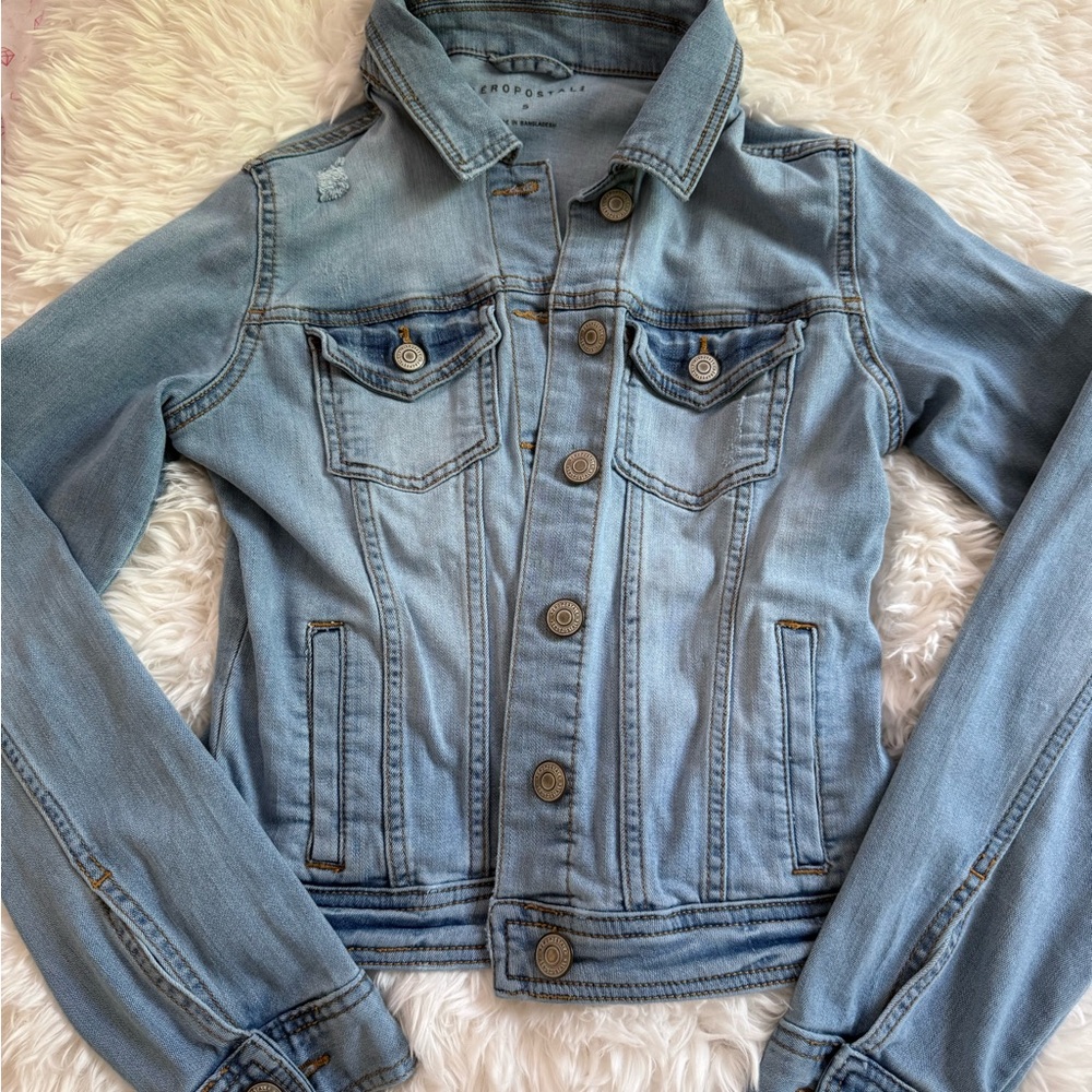 Aeropostale Light Blue Jean Jacket